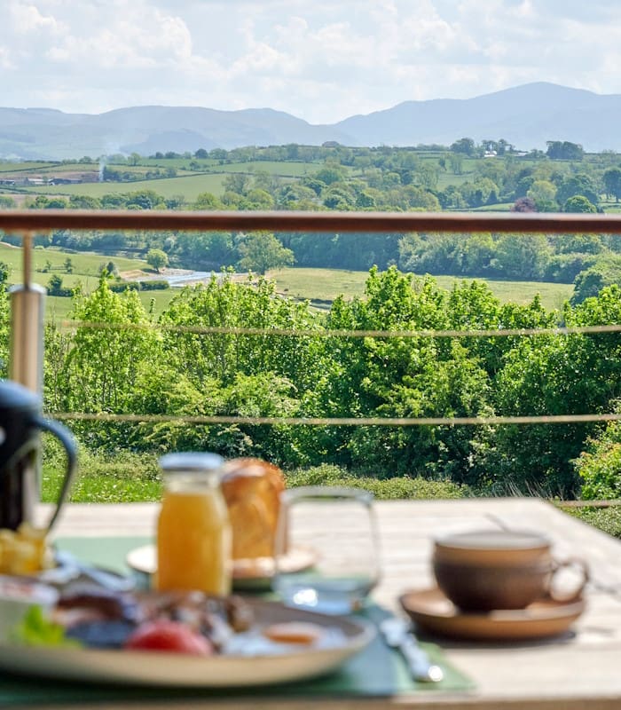 Bed and Breakfast with views to the Lake District