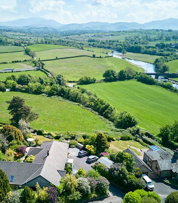 Westwood Bed and Breakfast view to the Lake District