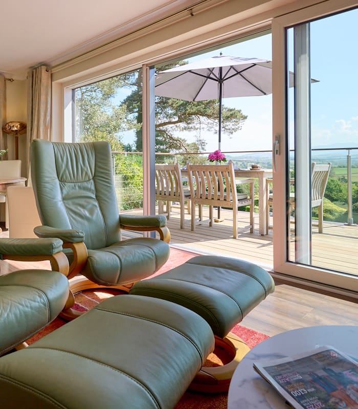 Westwood bed and breakfast lounge view